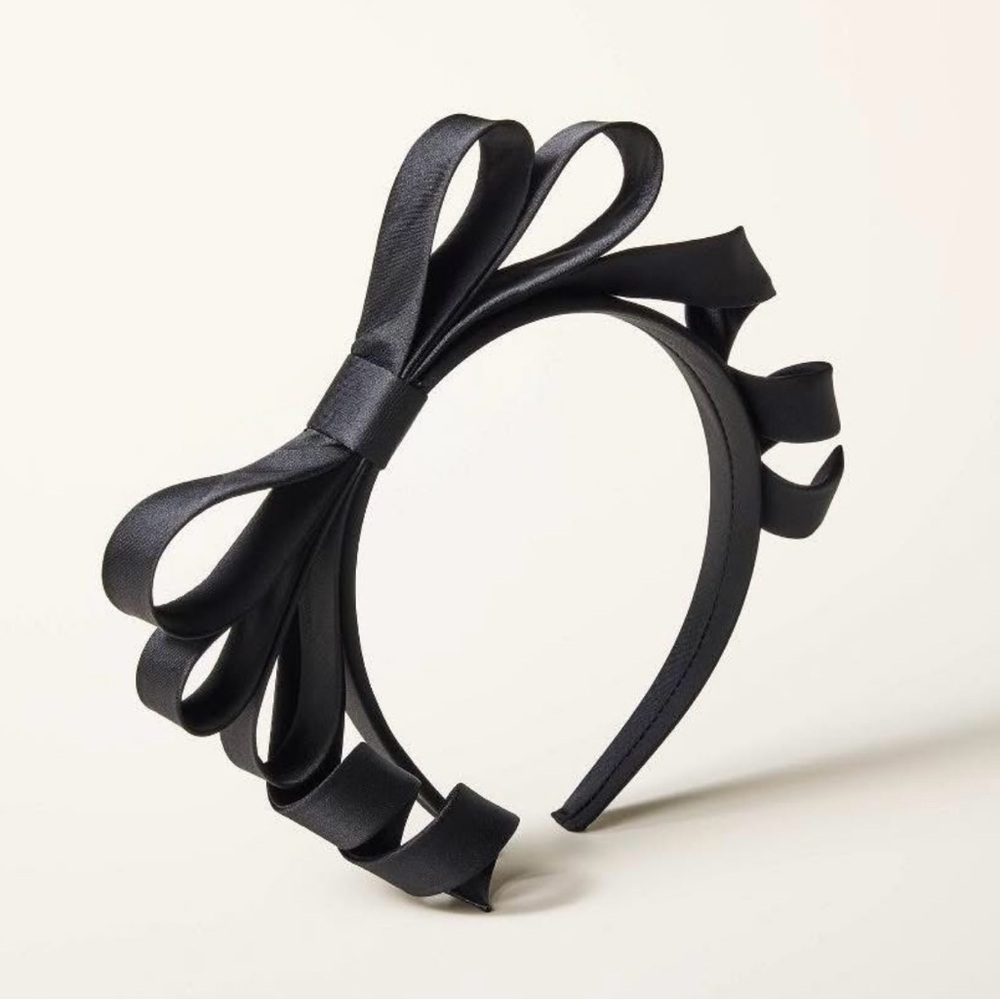 Ribbon bow headband by Kate Spade